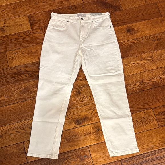 Everlane High-Rise White Jeans - Picture 2 of 3